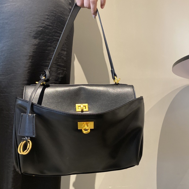 Luxury Bags Collection - Women's Cow Split Leather Large Capacity