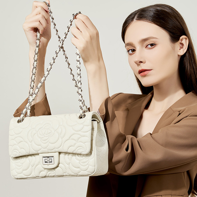 Luxury Quilted Bags - Top Grain Highland Lambskin Shoulder Bag