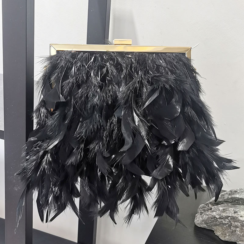 Luxy Moon Feather Handbag Wome - Luxury Bags White recension och pris