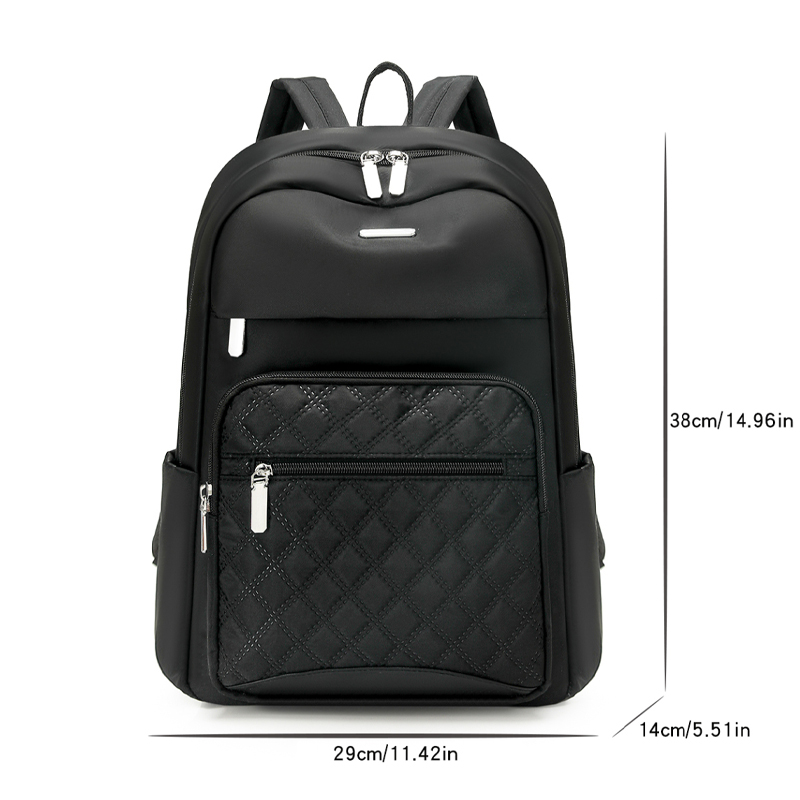 Fashion Plaid Commuter Daypack - Shoulder Bag Slouchy recension och pris
