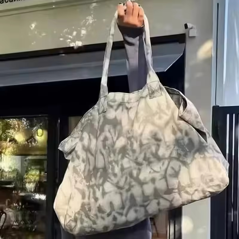 Yoga Fitness Canvas Bag, Singl - Shoulder Bag Slouchy recension och pris