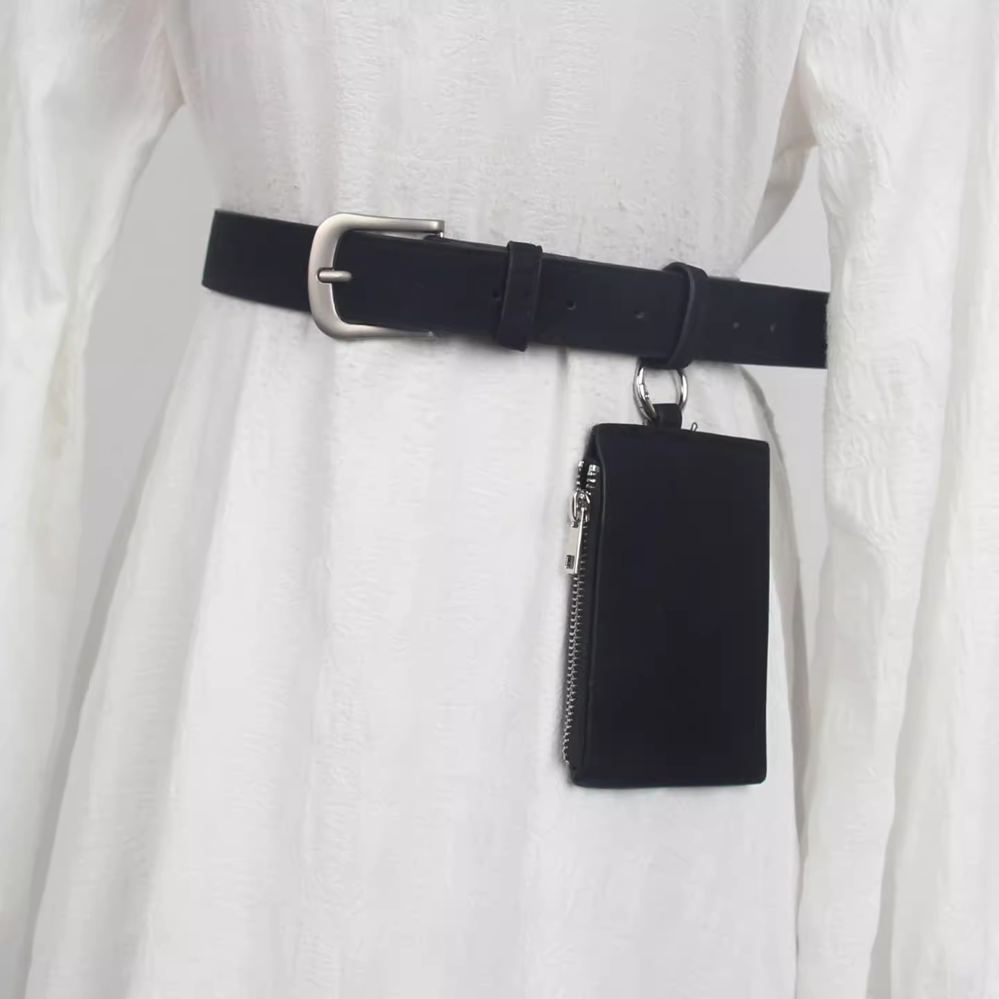 Men Women's Vintage Suede Leat - Belt Bag Leather Wide recension och pris