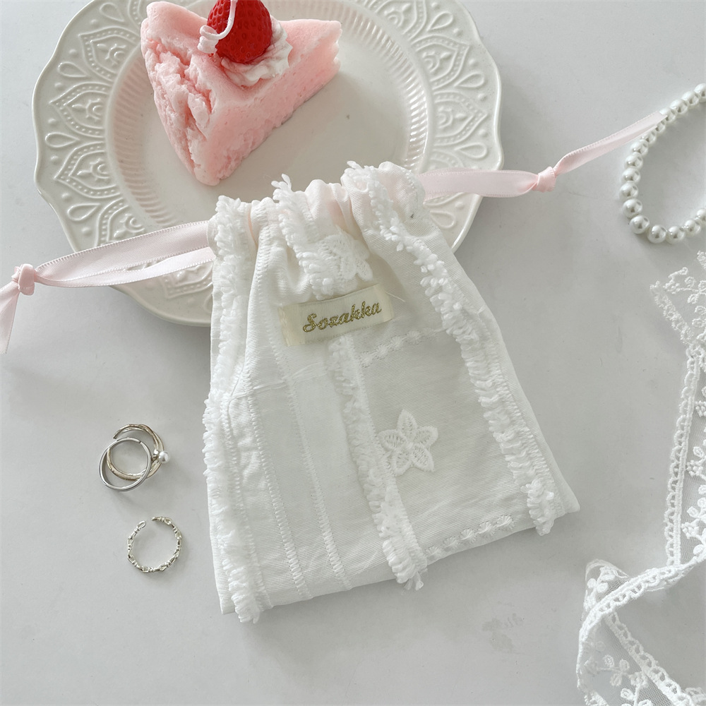 Jewelry Organizer Storage Pouc - Luxury Bags White recension och pris