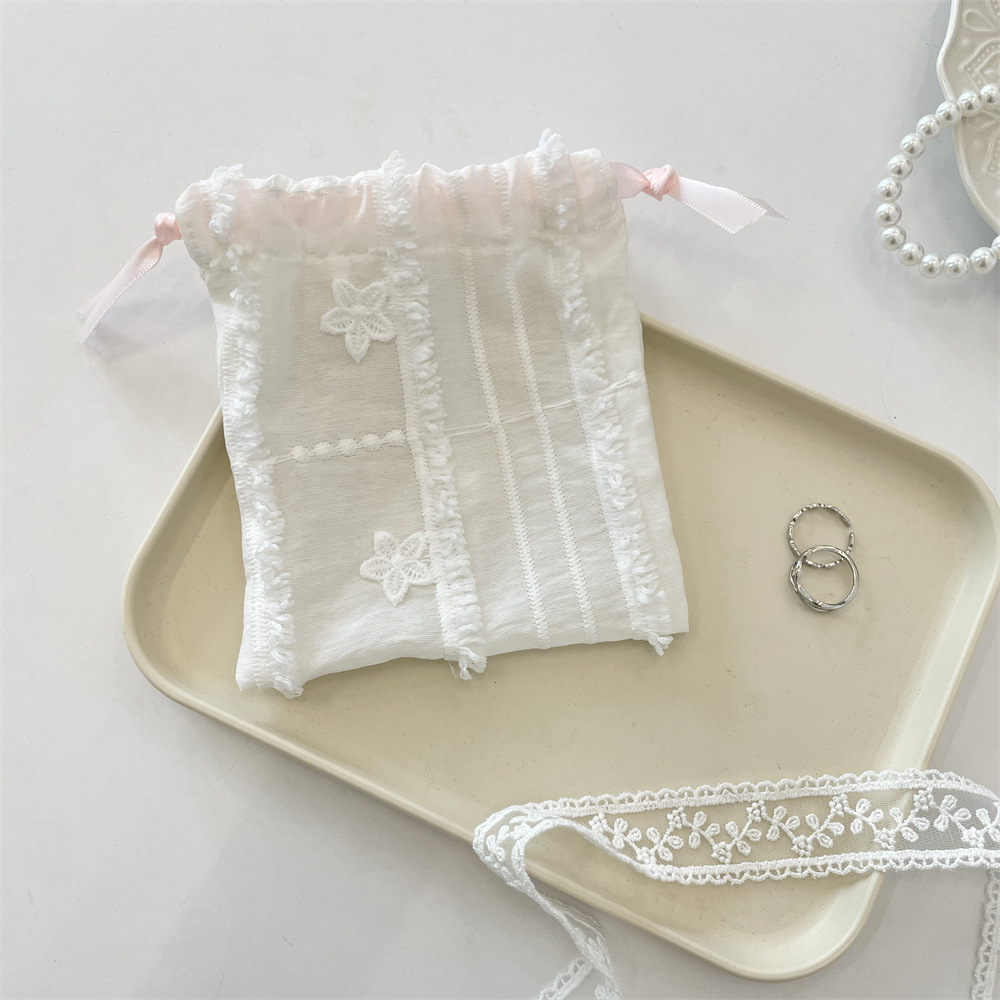 Jewelry Organizer Storage Pouc - Luxury Bags White recension och pris