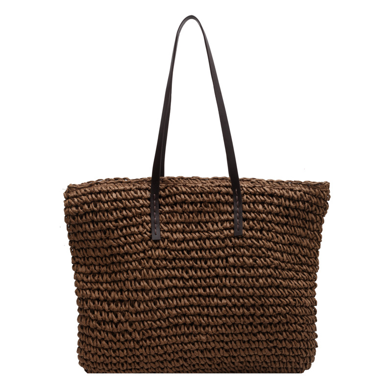 Straw Woven Tote Bags Casual L - Luxury Bags Collection recension och pris