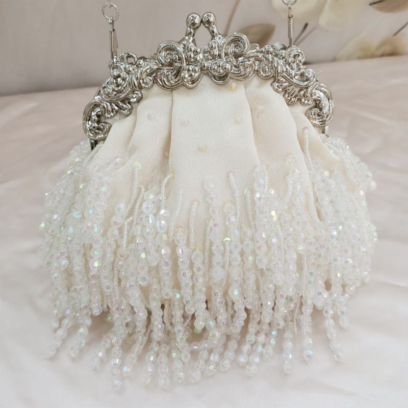 Elegant Bride Bags Vintage Tas - Luxury Bags White recension och pris