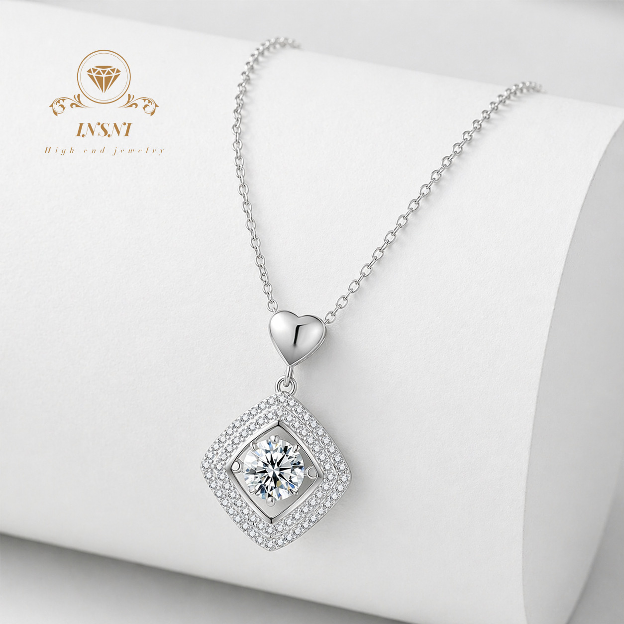 S925 Silver Smart Moissanite S - Luxury Bags Affordable recension och pris