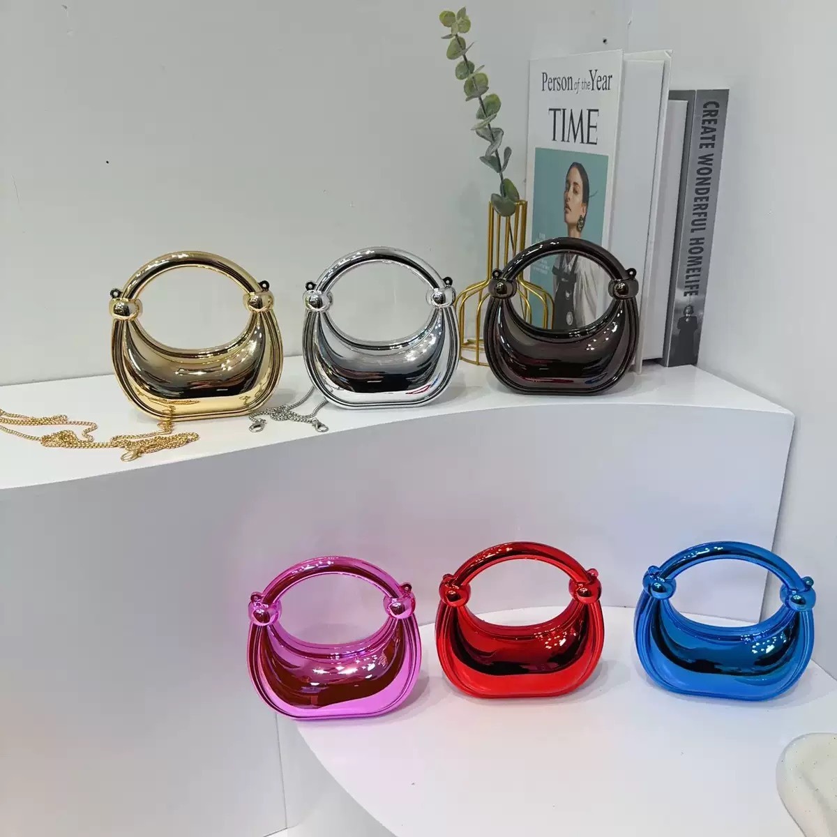 Mini Golden Evening Bag Purses - Luxury Bags Collection recension och pris