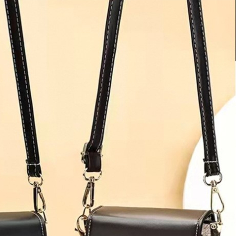 1 Pc Long PU Leather Bag Strap - Belt Bag Leather Wide recension och pris