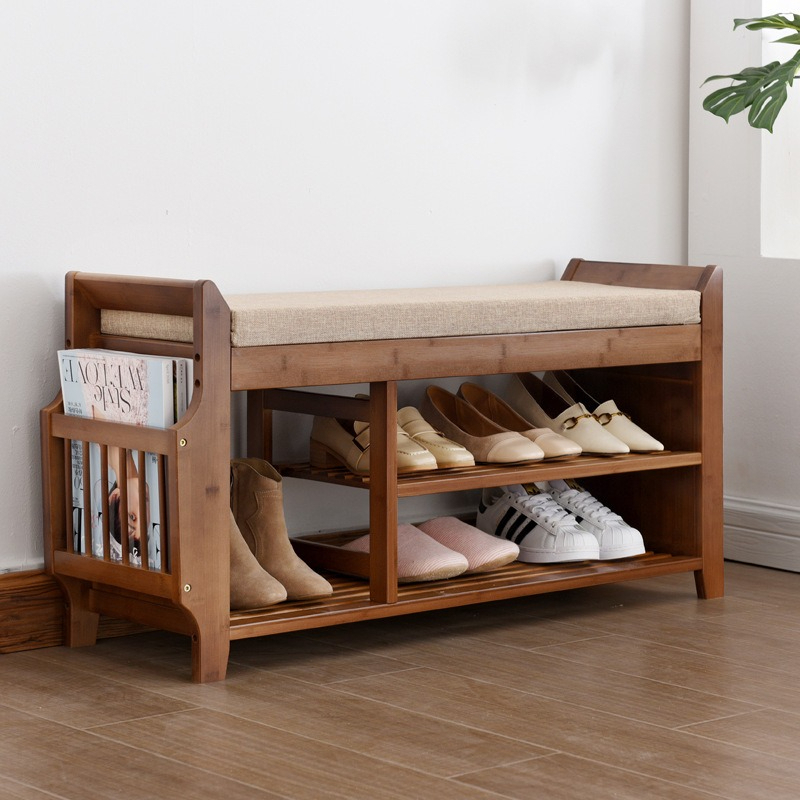 Retro style bamboo shoe cabine - Luxury Bags Entry Level recension och pris