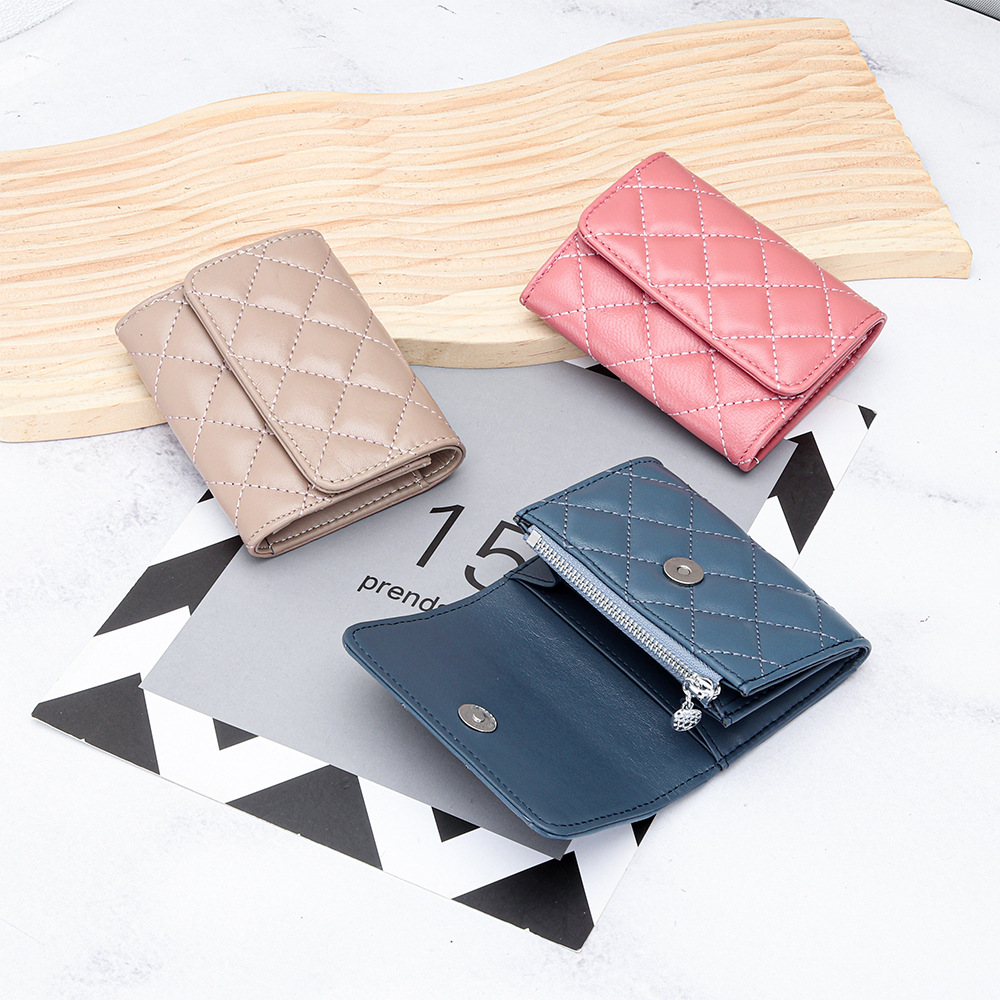Sheepskin Quilted Card Holder  - Luxury Quilted Bags recension och pris