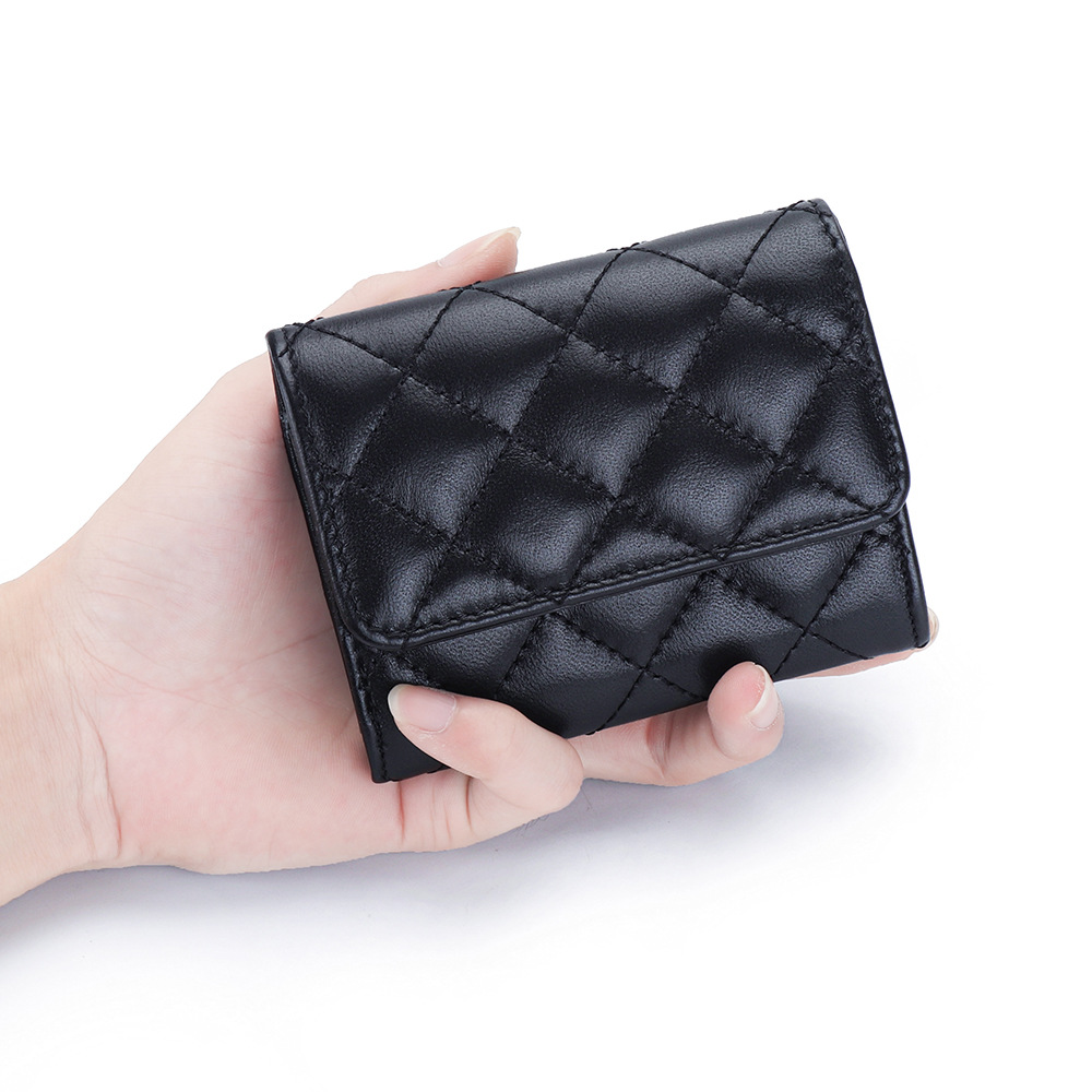 Sheepskin Quilted Card Holder  - Luxury Quilted Bags recension och pris