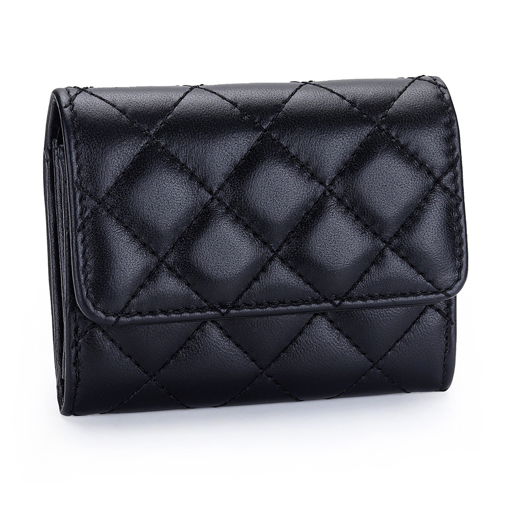 Sheepskin Quilted Card Holder  - Luxury Quilted Bags recension och pris