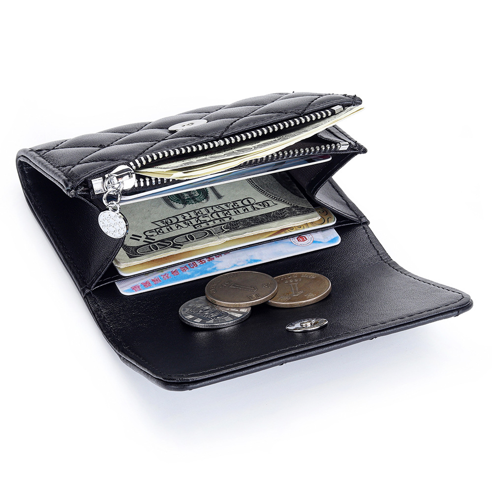 Sheepskin Quilted Card Holder  - Luxury Quilted Bags recension och pris