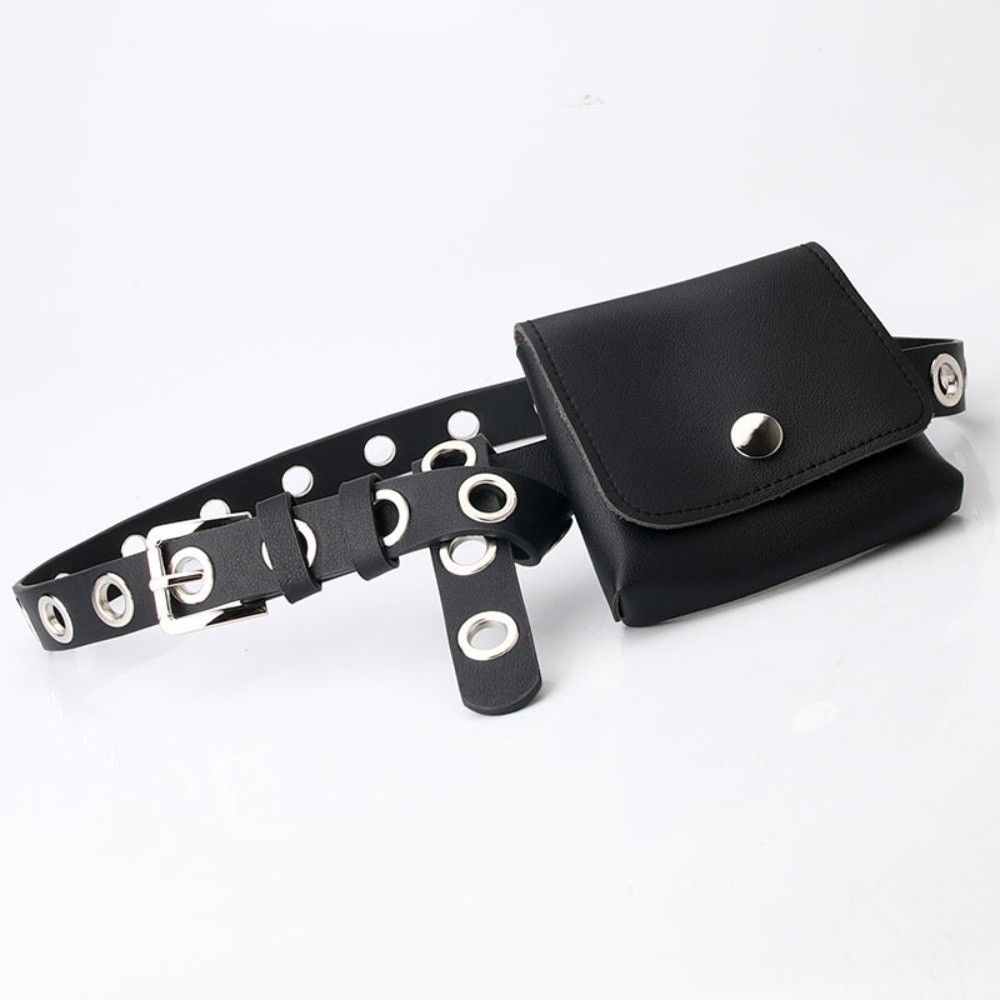 Gifts PU Leather Women Waist B - Belt Bag Leather Wide recension och pris
